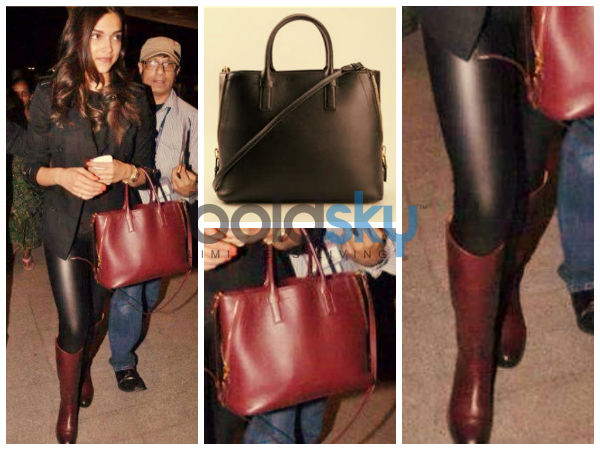 Deepika Padukone Looks Bold In Leather 