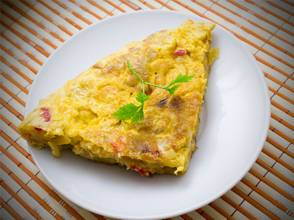 Indian Style Spanish Omelette Recipe Boldsky