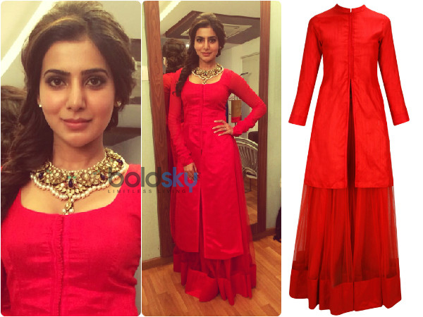 samantha long frocks