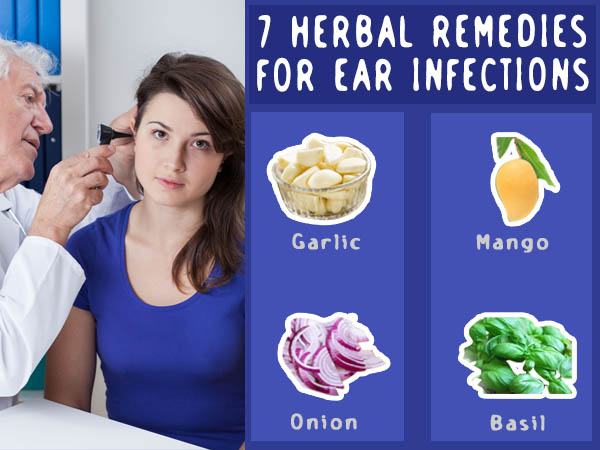 7 Herbal Remedies For Ear Infections With Causes And Symptoms - Boldsky.com