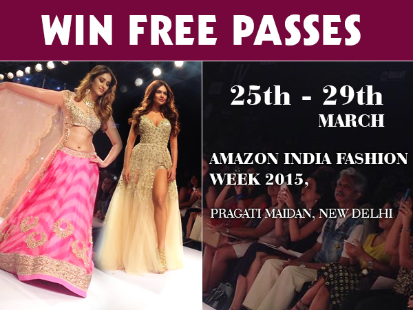 AIFW 2015|Amazon India Fashion Week 2015| AIFW 2015 Free Passes