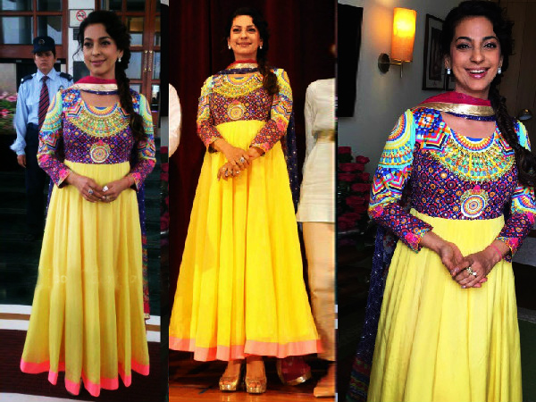 colourful anarkali