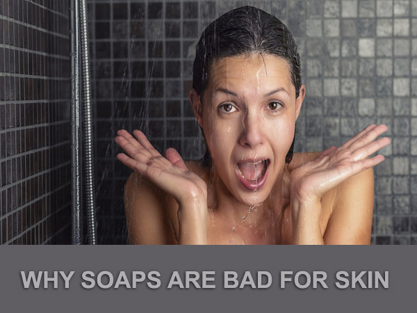 Soap, skin cleaning, harms