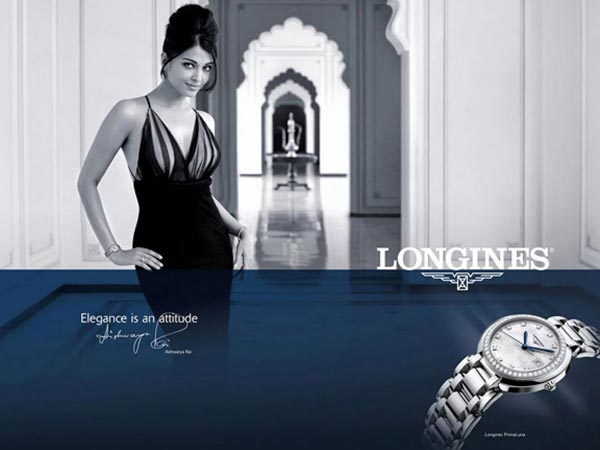longines watches aishwarya rai