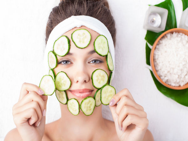 Image result for cucumber on face