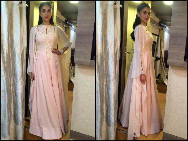 Image result for aditi rao hydari pink anarkali