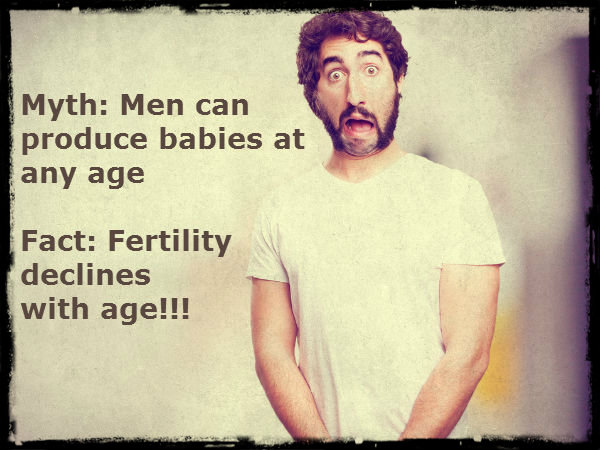 At What Age Does Male Fertility Decline? - Boldsky.com