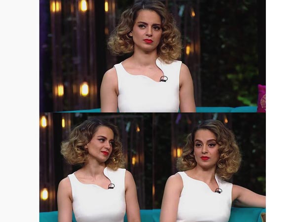 Kangana Ranaut On Koffee With Karan Season 5 Turns Heads In White