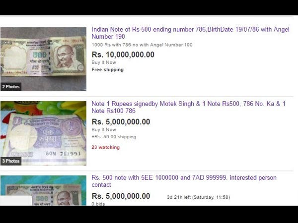 This Is How People Are Selling Old Notes For Millions Boldsky Com