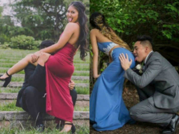 Bizarre Viral Prenup Pics Of A Naughty Couple