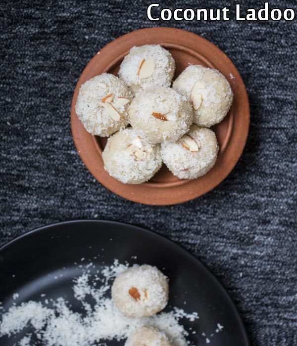Coconut Ladoo Recipe Nariyal Ladoo With Condensed Milk