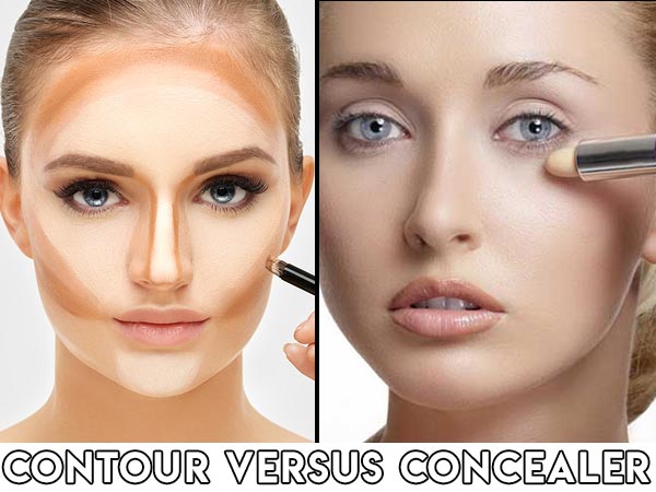 Contour Versus Concealer Basics You Need To Note Boldsky Com - Makeup Used To Contour