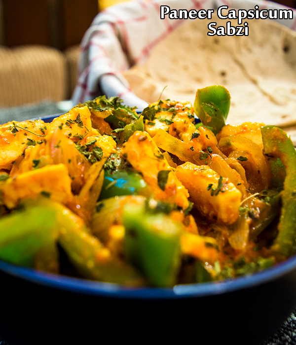 Paneer Capsicum Sabzi Recipe How To Prepare Paneer And Shimla Mirch