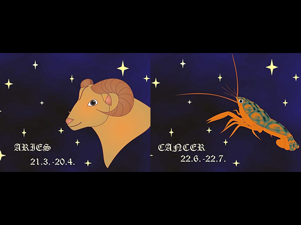 Aries dan Cancer (boldsky.com)
