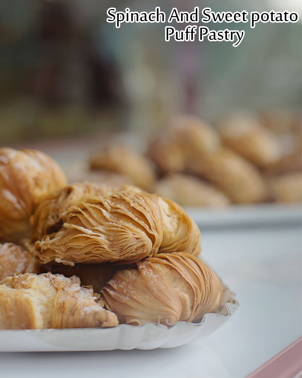 Spinach And Sweet Potato Puff Pastry Recipe