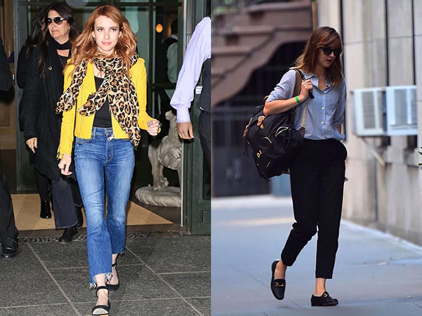 Jeans bentuk lurus