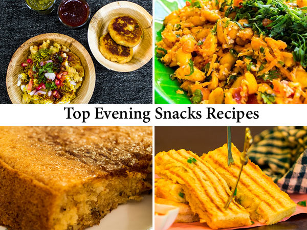 Top Evening Tea Snack Recipes | Top Evening Snacks Recipes | Easy ...