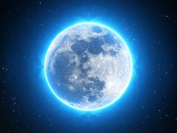 Ilustrasi Super Snow Moon (boldsky.com)