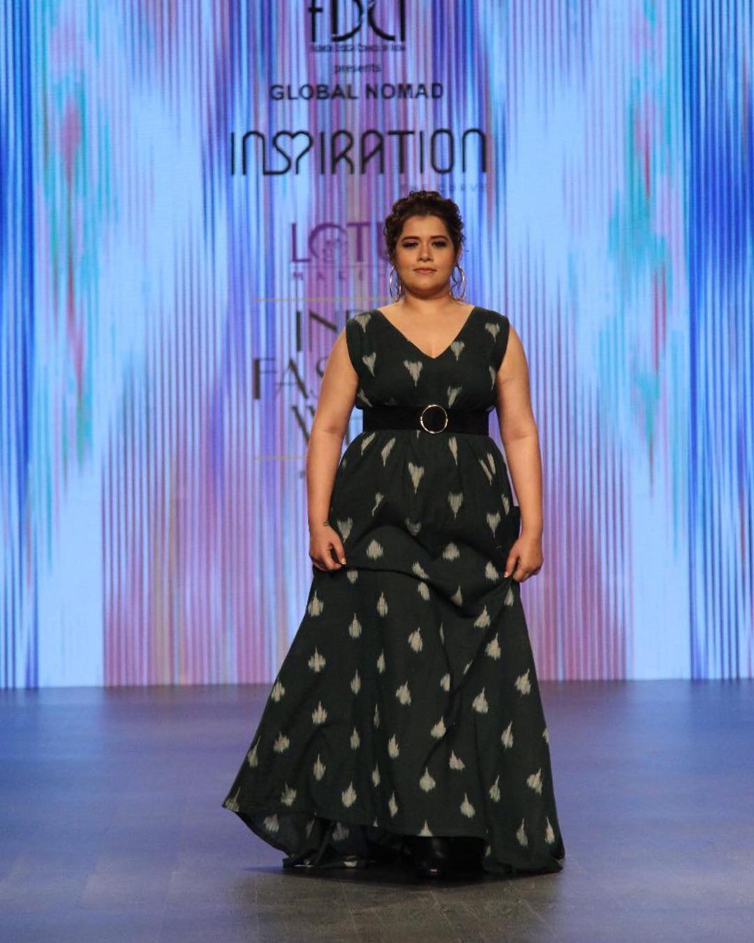 shikha talsania showstopper ikat dress fdci s shikha talsania showstopper ikat dress fdci s