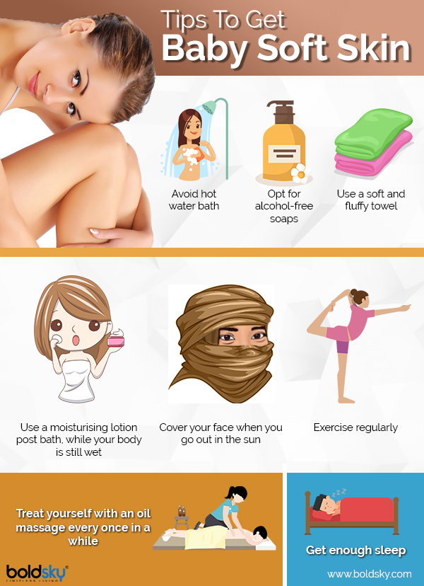 how to get soft skin