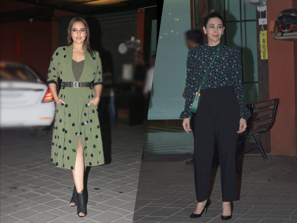 Sonakshi Sinha, Karisma Kapoor, And Other Divas Flaunt Party Outfits ...