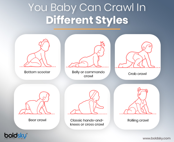 cara bayi merangkak