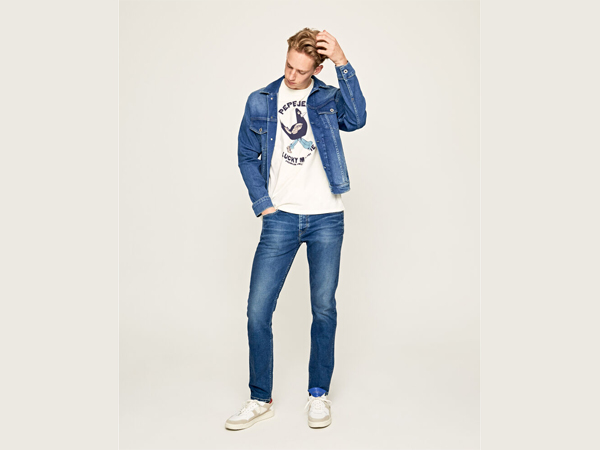blue shirt combination jeans