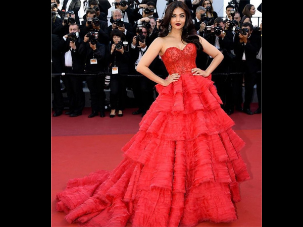 Aishwarya Rai Bachchan In Ralph & Russo Couture - '120 Beats Per Minute'  Cannes Film Festival Premiere - Red Carpet Fashion Awards