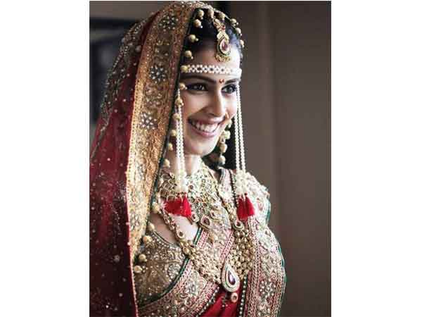 Genelia D’ Souza Wedding Attire Genelia D’ Souza Wedding Attire