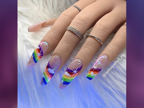 Pride Flag Nail Designs - wide 1