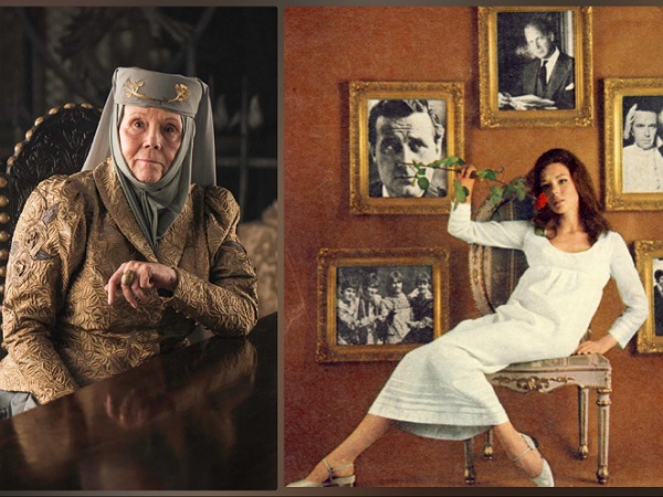 Diana Rigg Olenna Tyrell Of Game Of Thrones Passes Away Her Fashion Of