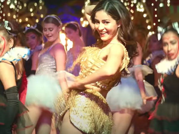 Ananya Panday In Golden Separates Ananya Panday In Golden Separates