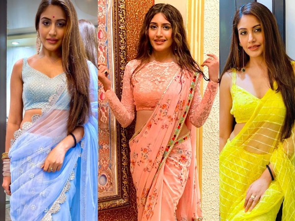 Surbhi Chandna In Beautiful Sarees Surbhi Chandna In Beautiful Sarees