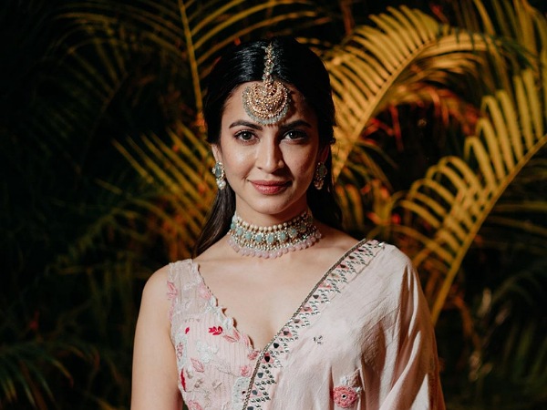 Kriti Kharbanda In A Pastel Pink Lehenga Kriti Kharbanda In A Pastel Pink Lehenga