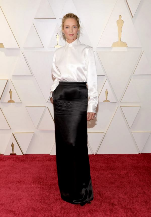 Uma Thurman at the Oscars 2022 Uma Thurman at the Oscars 2022