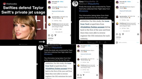 Celebrity CO2 Emissions: Taylor Swift Tops The List, Check Out The