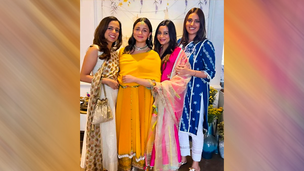 Alia Bhatts Ethnic Look For Baby Shower Alia Bhatts Ethnic Look For Baby Shower