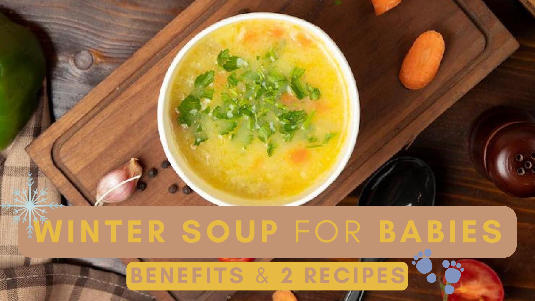 Winter Soup For Babies Benefits And 2 Recipes (Veg & Nonveg