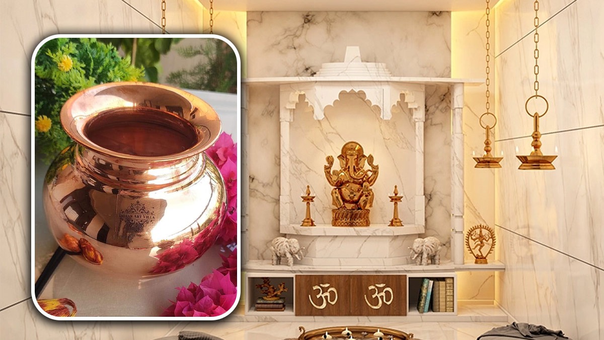 Why Should You Place A Kalash Of Water In Your Puja Room