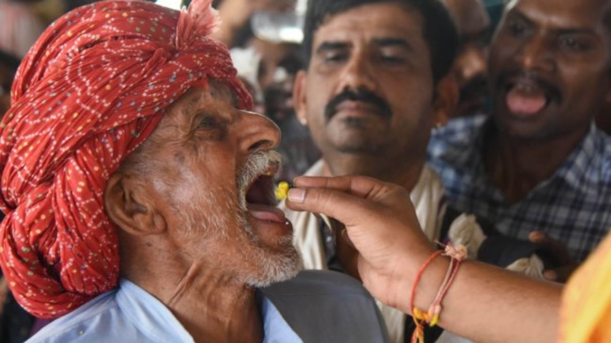 Hyderabad Temple Distributes Fish Prasadam For Asthma After 3 Years