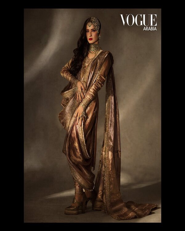Rekha's Age Defying Looks For Vogue Arabia Photoshoot Is A Lesson In ...