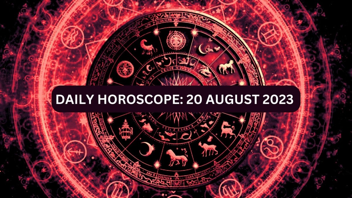 Daily Horoscope, 20 August 2023 Check Today's Horoscope Predictions