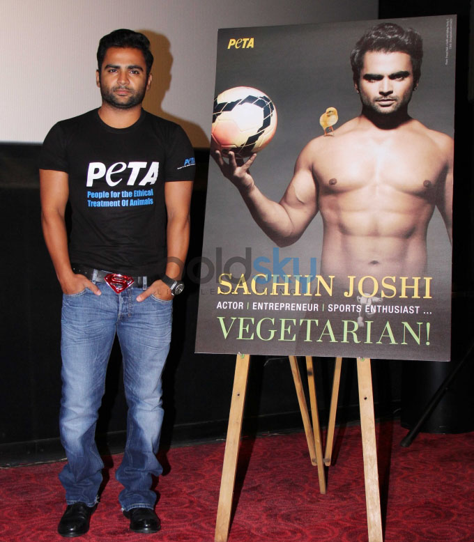 Sachiin Joshi's New Vegetarian Ad of Peta Boldsky