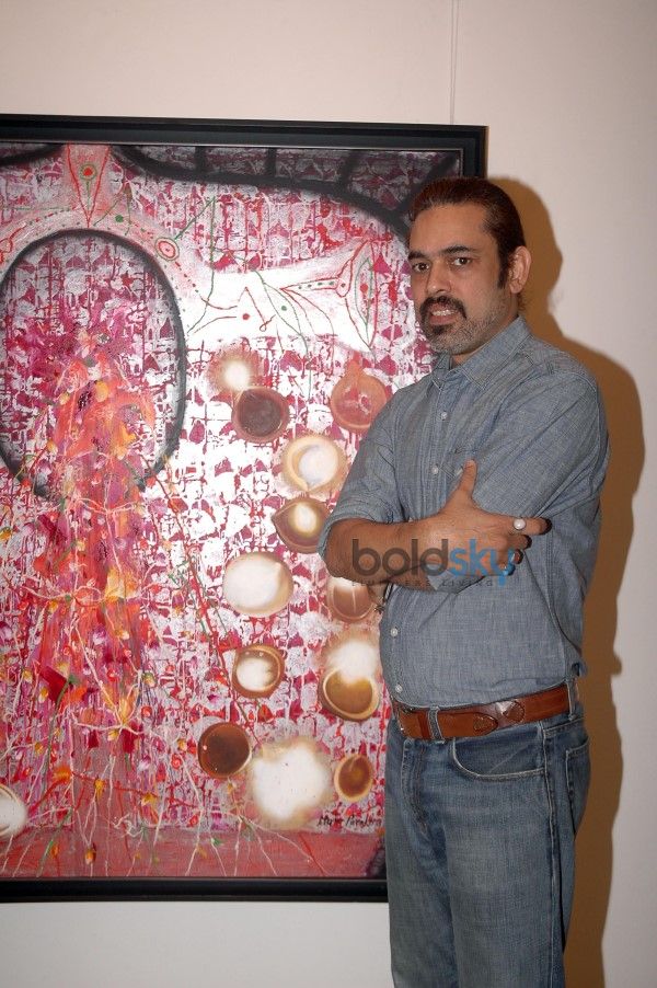 Artist Manu Parekh's Show At Jehangir Art Gallery- Boldsky