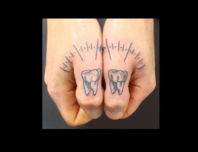 Top 82+ teeth tattoos designs in.eteachers