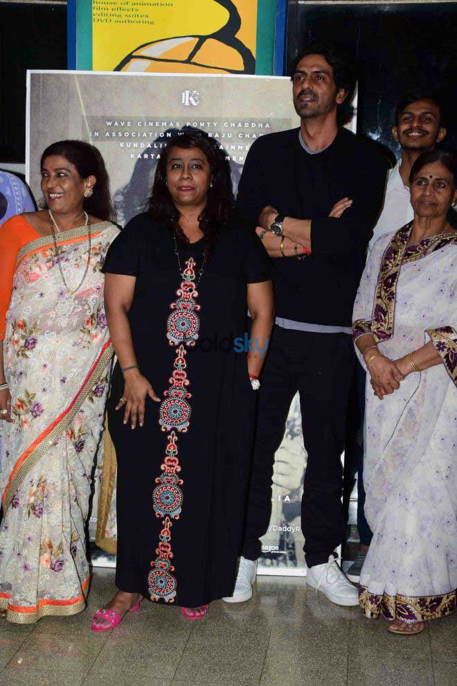 Daddy Screening For Arun Gawli Family With Arjun Rampal Boldsky